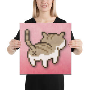 Cat Butt Canvas