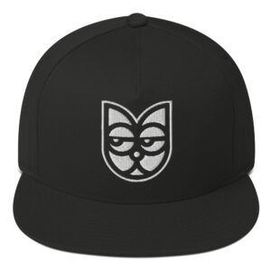 Flat Bill Cap Cat